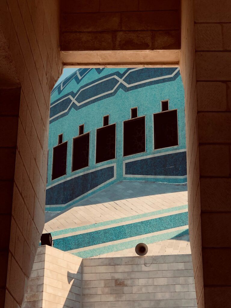 Decoration of the Mosque of Kind Abdullah I in Amman