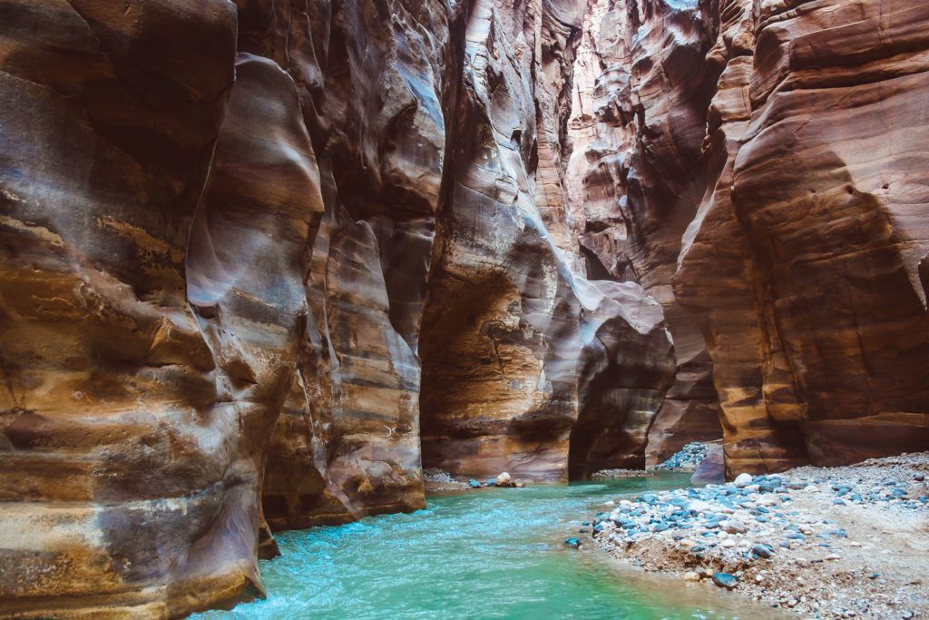 Canyoning in Wadi Mujib is an experience to be had