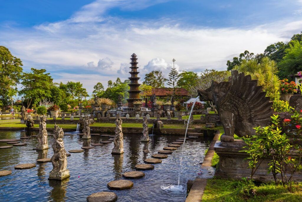 Ancient royal palace Tirta Gangga