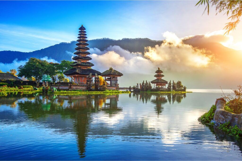Ulun Danu Bratan Temple is one of the places to visit in Bali