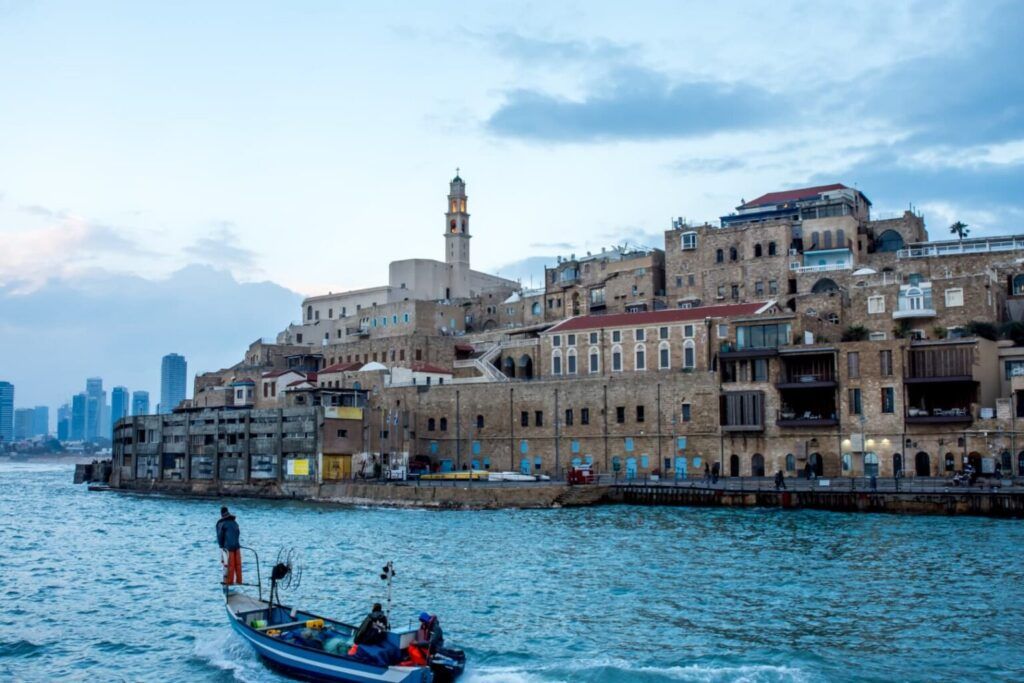 A view of Old jaffa, one of the best places to see in Isreal