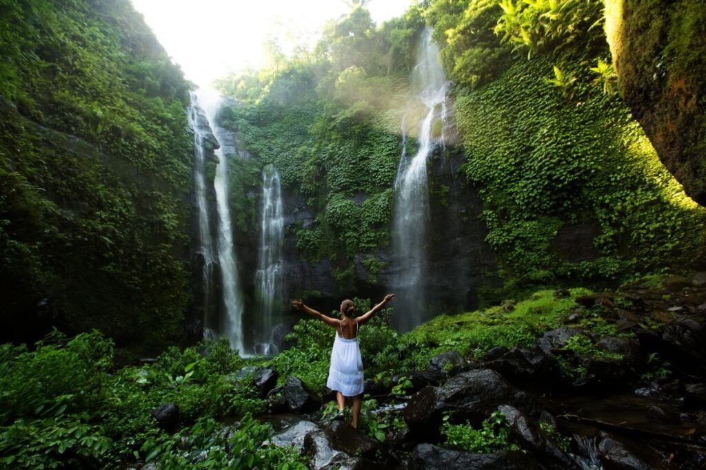 Sekumpul and Nungnung Falls in Bali