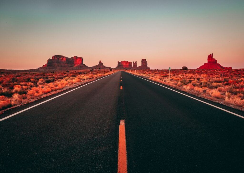 Road in arizona.