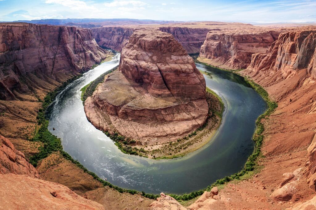 Image of the Grand Canyon from above.