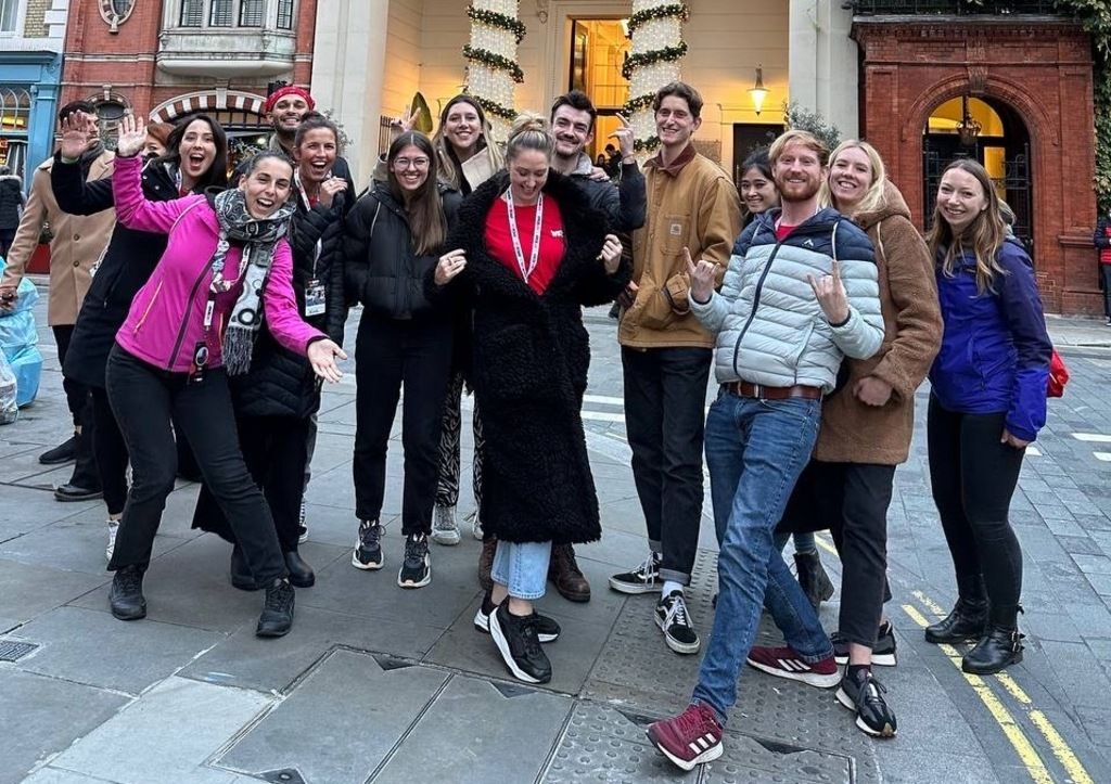 WeRoad group trip to London