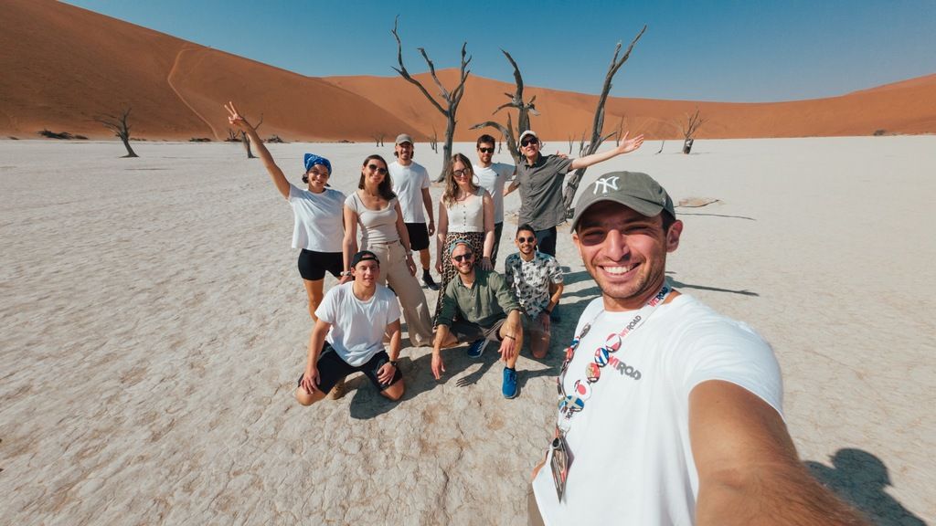 WeRoad group trip to Namibia