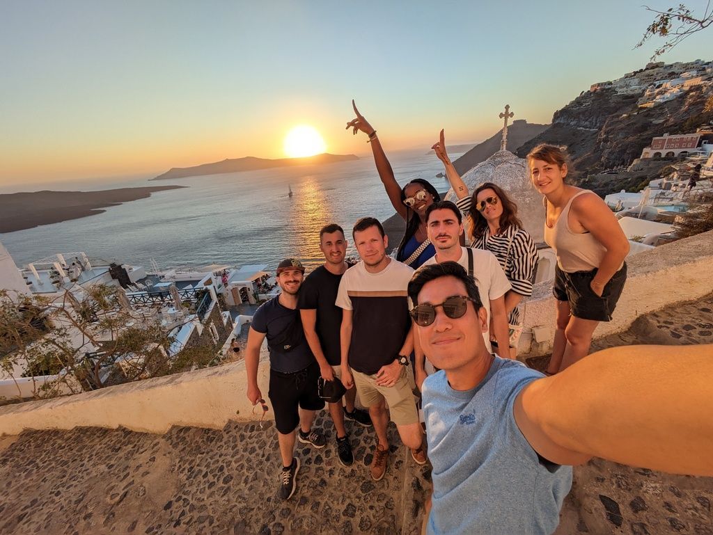 WeRoad organised group trips to Greece