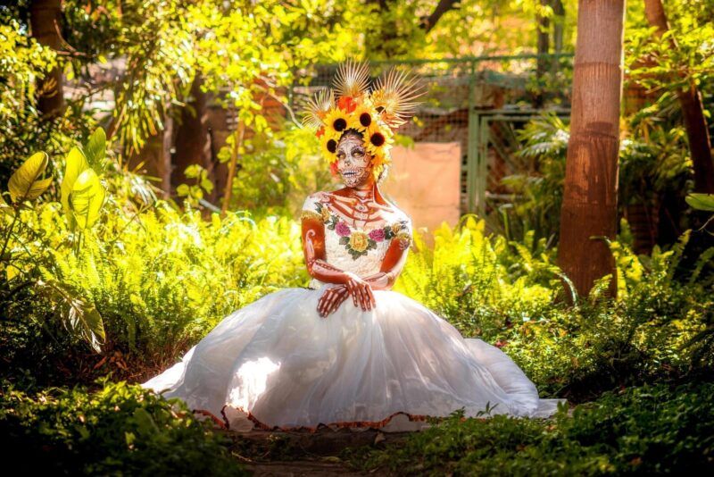 Traditional Mexican Santa Muerte Costume