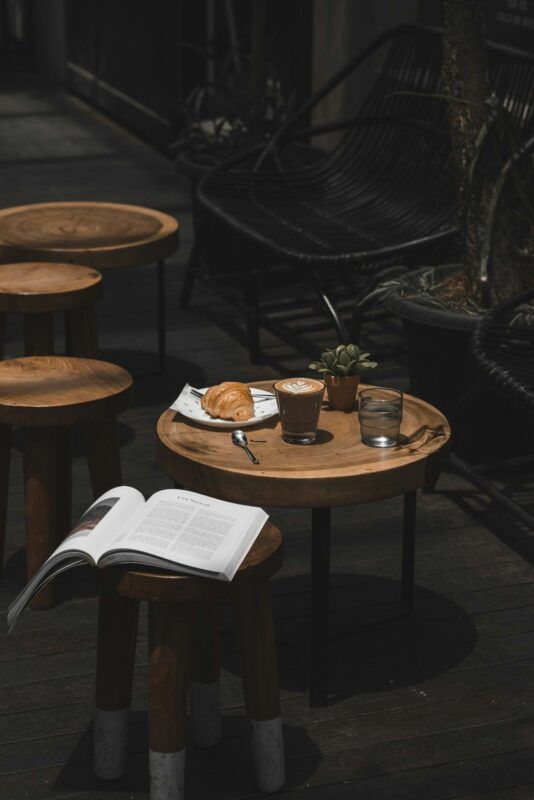 Morning coffee.