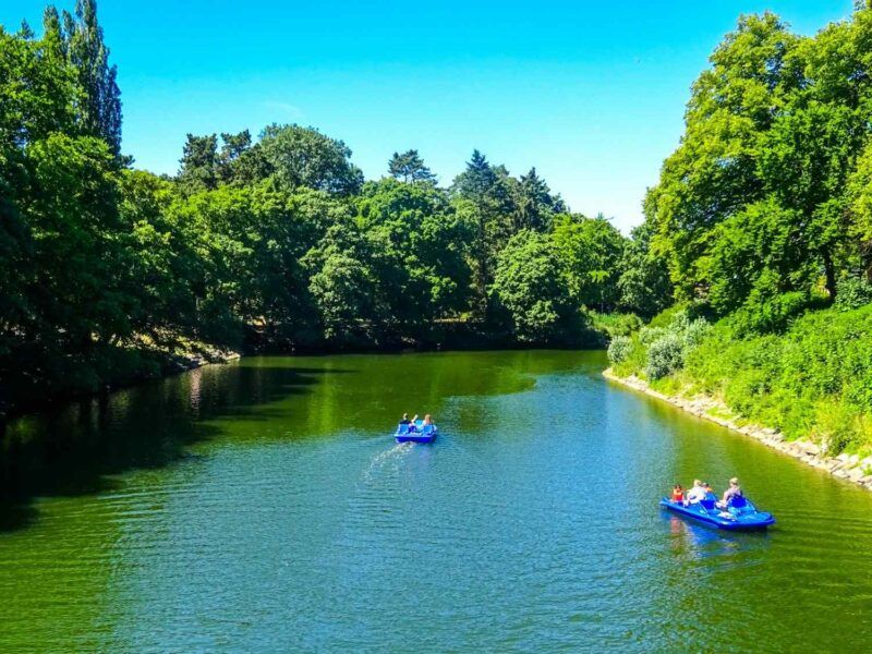 Long weekend with river trips.