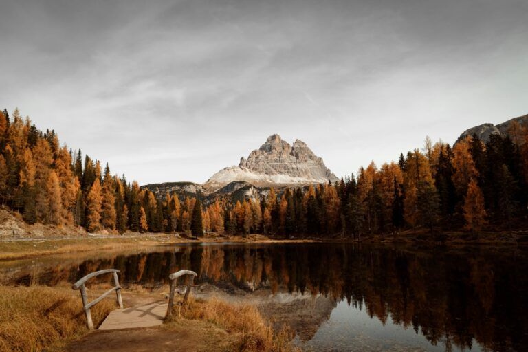 Fall in the Dolomites, Italy