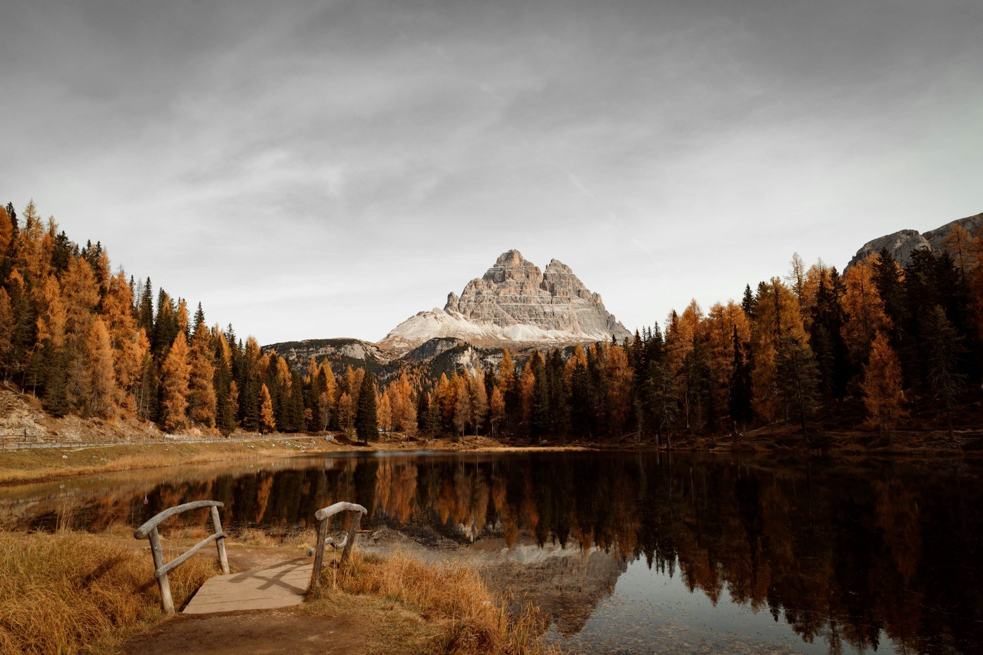 Fall in the Dolomites, Italy