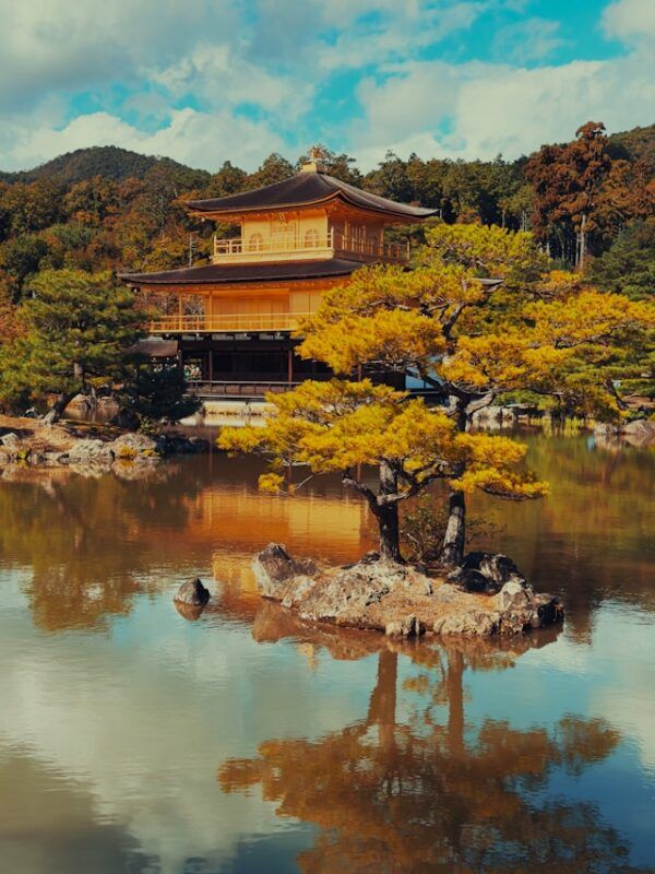 Kinkaku-ji in Fall