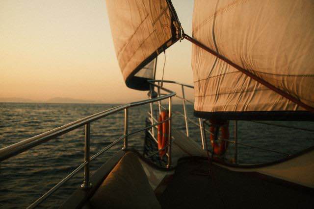 Sailing in Croatia